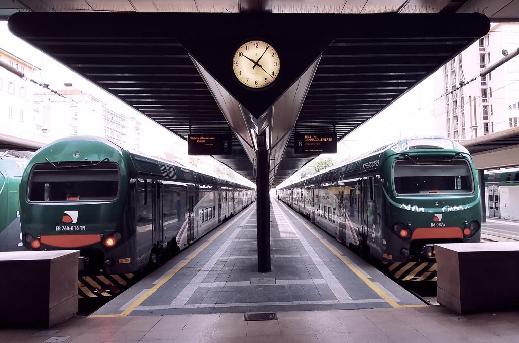 Trenes de Trenord en Estación Cadorna