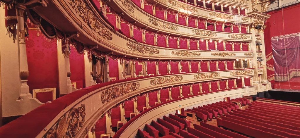 Palcos teatro de La Scala