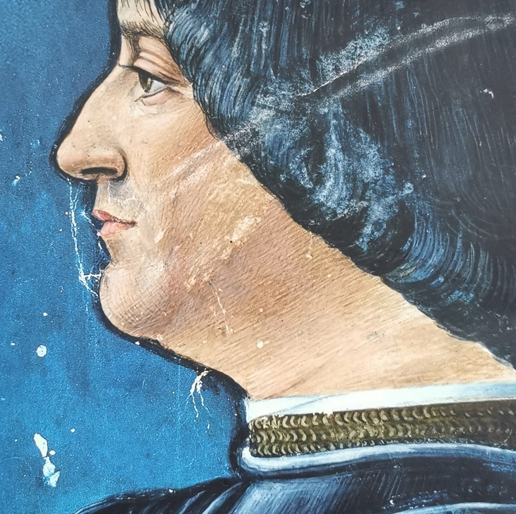 Retrato de Ludovico el Moro, Castillo Sforzesco