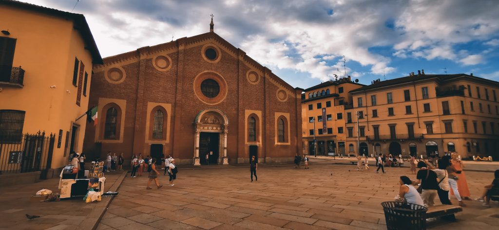 Fachada de Santa María delle Grazie