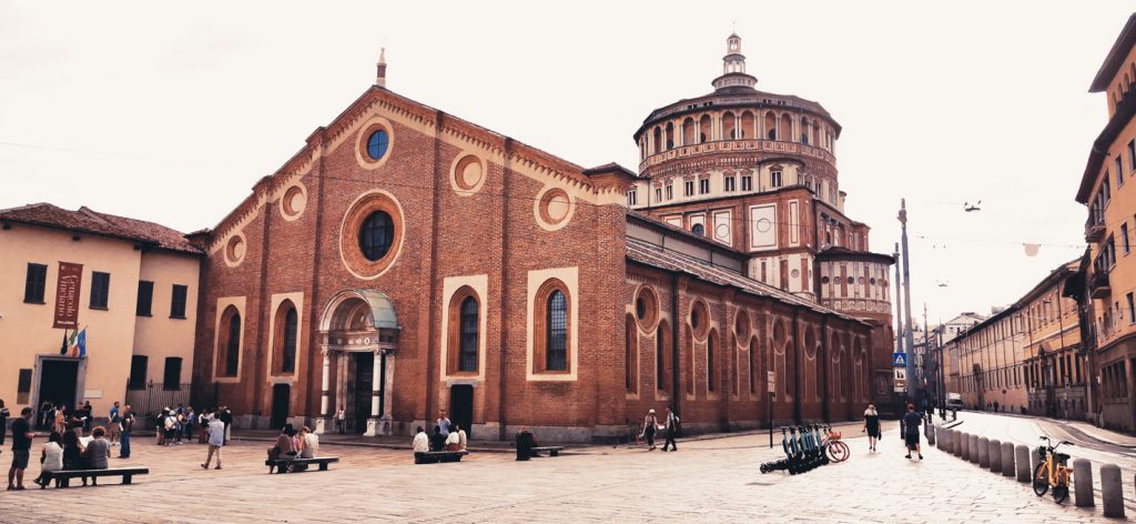 Santa María delle Grazie: dos iglesias