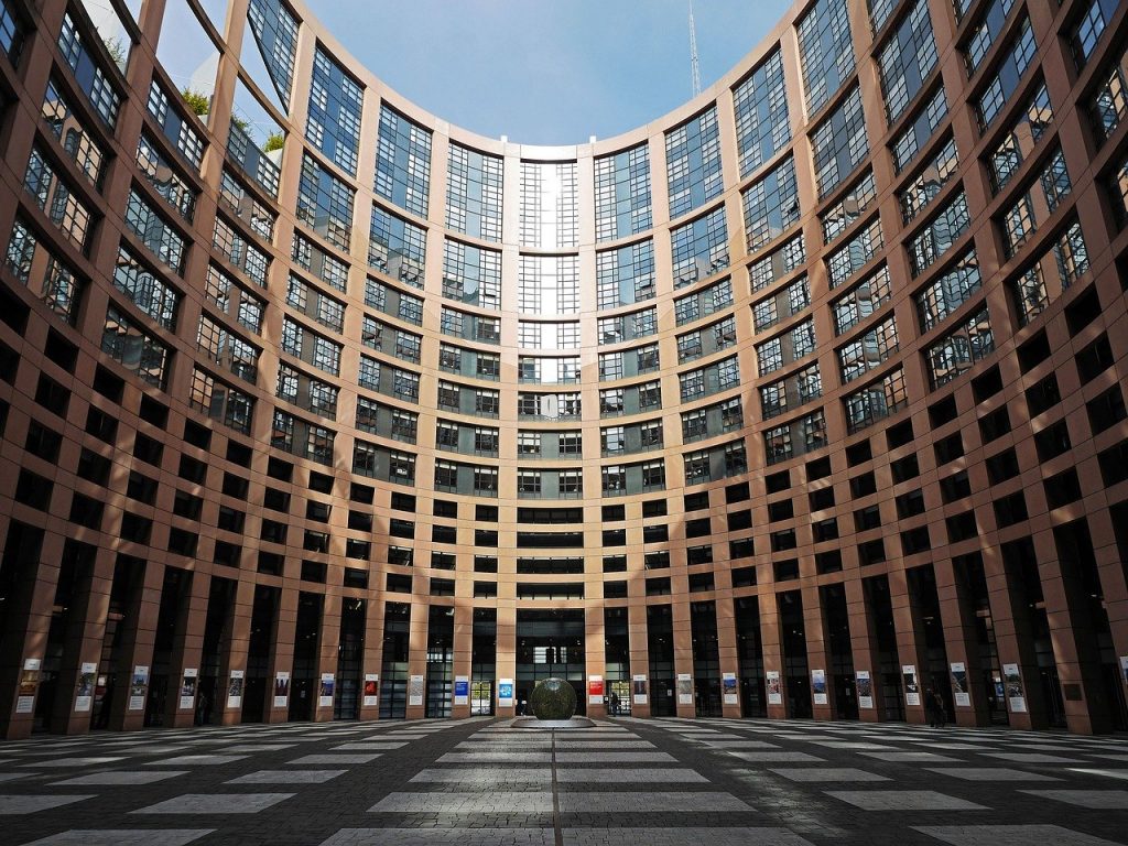 Parlamento europeo de Strasburgo, Francia