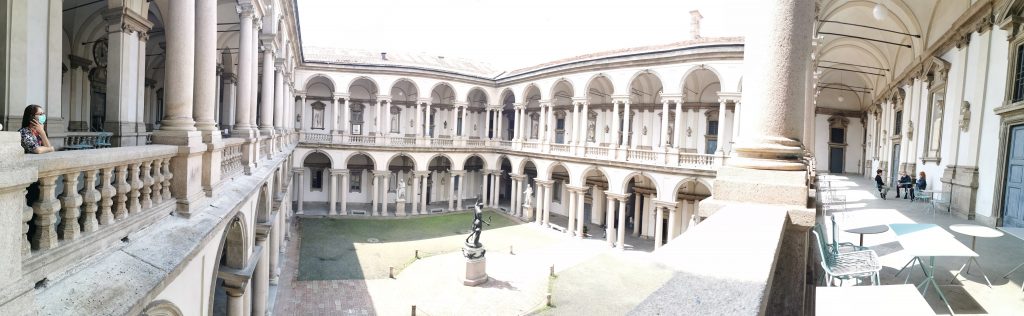 panoramica academia de brera