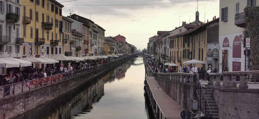 Naviglio Grande, Milán