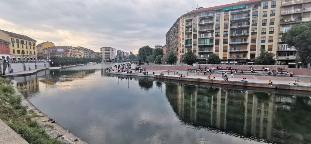 La Dársena del Naviglio, Milán Milán