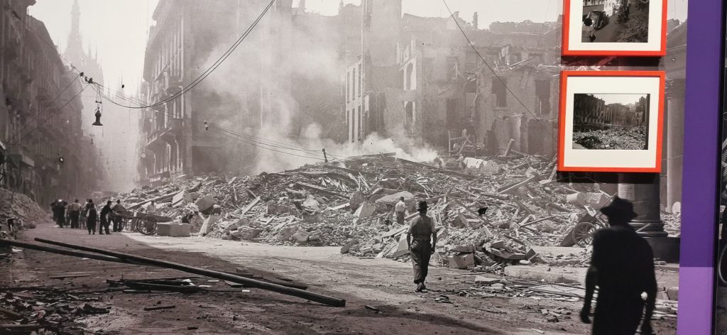 bombardeos Milan II Guerra mundial