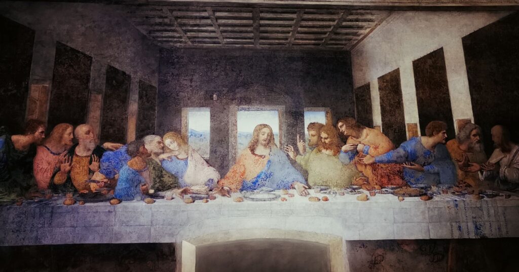 ultima cena leonardo da vinci